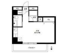 広尾ウエストの間取り画像