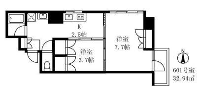ル・パサージュの間取り画像