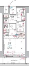 クレヴィスタ大井町の間取り画像