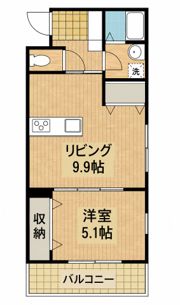 Prelude Aobaの間取り画像