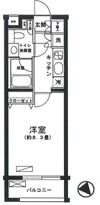 パレステュディオ中目黒の間取り画像