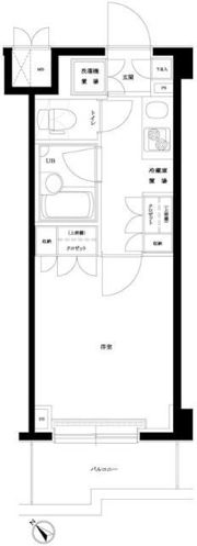 ルーブル目黒不動前の間取り画像