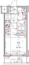 クレヴィスタ大井町の間取り画像