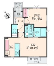 House 千歳船橋の間取り画像