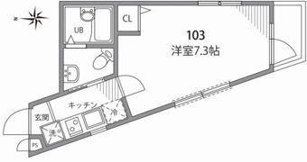 ステラコート松原の間取り画像