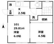 サーリ大森の間取り画像
