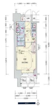 プレサンス広小路通 葵の間取り画像