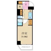 カスタリア新宿の間取り画像
