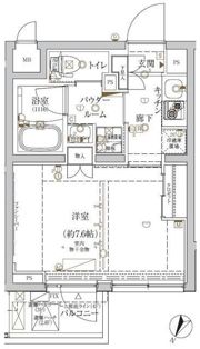 クレイシア新宿ノースの間取り画像