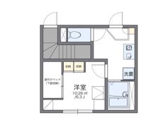 レオパレスブランポルトの間取り画像