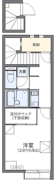 レオネクストレプロットⅢの間取り画像