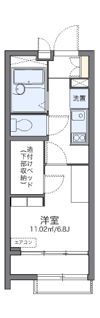 レオパレスヴェルレーヌの間取り画像
