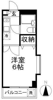 メゾンドハートレーの間取り画像
