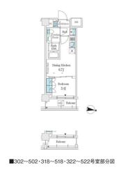 J．GRAN Court 品川西大井WESTの間取り画像