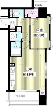ファミール日本橋グランスイートプラザの間取り画像