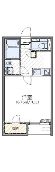 レオネクストフロレゾンAの間取り画像