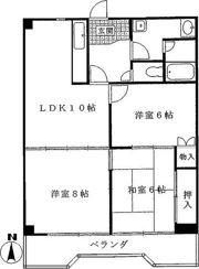 ジャルダン新金山の間取り画像