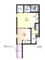 フジパレス高石駅南Ⅱ番館の間取り画像