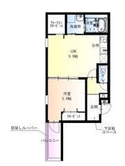 フジパレス高石駅南Ⅱ番館の間取り画像