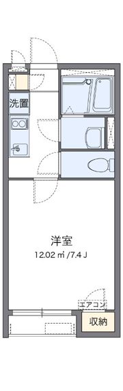 クレイノOLIVEの間取り画像
