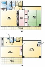 西大久保イレブンの間取り画像