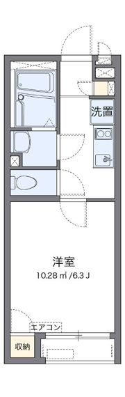 レオネクストシェソワの間取り画像
