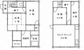 鴻巣市箕田貸家の間取り画像