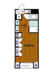 K2フラットの間取り画像