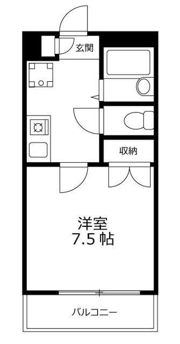 カオパレス23の間取り画像