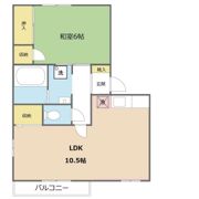 シティー江戸B棟の間取り画像