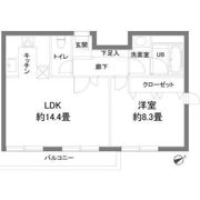 カスタリア西麻布霞町の間取り画像