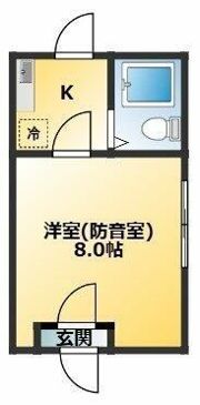 アークビル沼袋の間取り画像