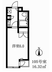 サンエクセルの間取り画像