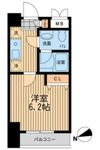 ライブコート大鳥居の間取り画像