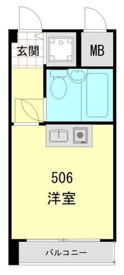 グローリア初穂高田馬場の間取り画像