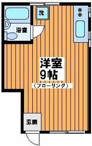 きんもくせいハイムB棟の間取り画像
