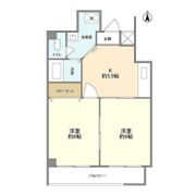 千代田マンション浜田山の間取り画像