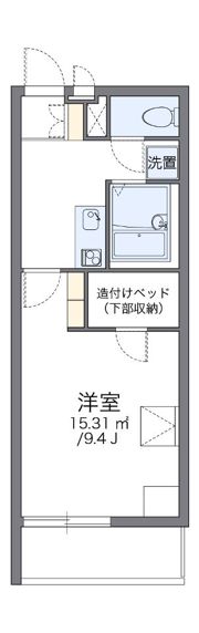 レオパレス橙の間取り画像