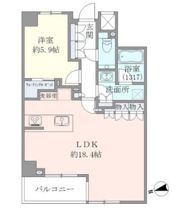 EVERTOW CHOJAMARUの間取り画像