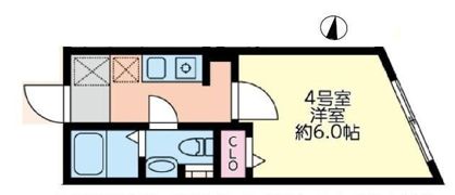 ミレドゥーエ西小山の間取り画像