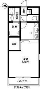 アンプルール 光明池の間取り画像