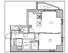 S-RESIDENCE浅草Fioreの間取り画像