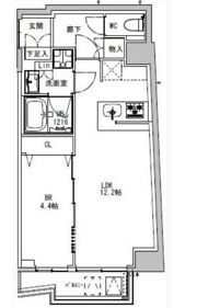 S-RESIDENCE両国parksideの間取り画像