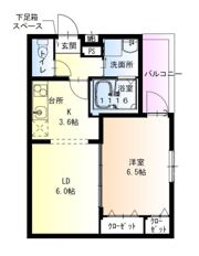 フジパレス西取石Ⅲ番館の間取り画像