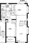 ユーミー恒久南の間取り画像