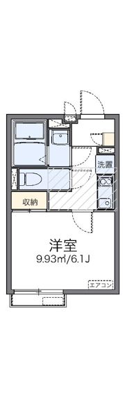 レオネクストアドラブール千寿の間取り画像