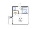 レオパレス竹の塚第10の間取り画像