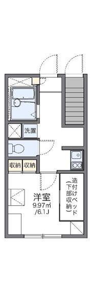 レオパレスコンフォートの間取り画像