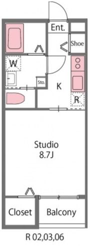 プランドールの間取り画像