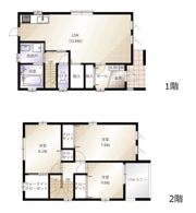 フジパレス戸建賃貸磯上町五丁目の間取り画像